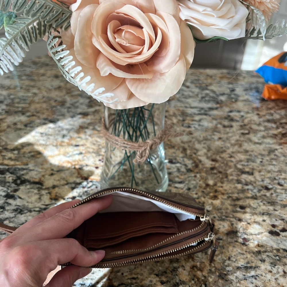 Coach Brown Wristlet - Picture 8 of 12